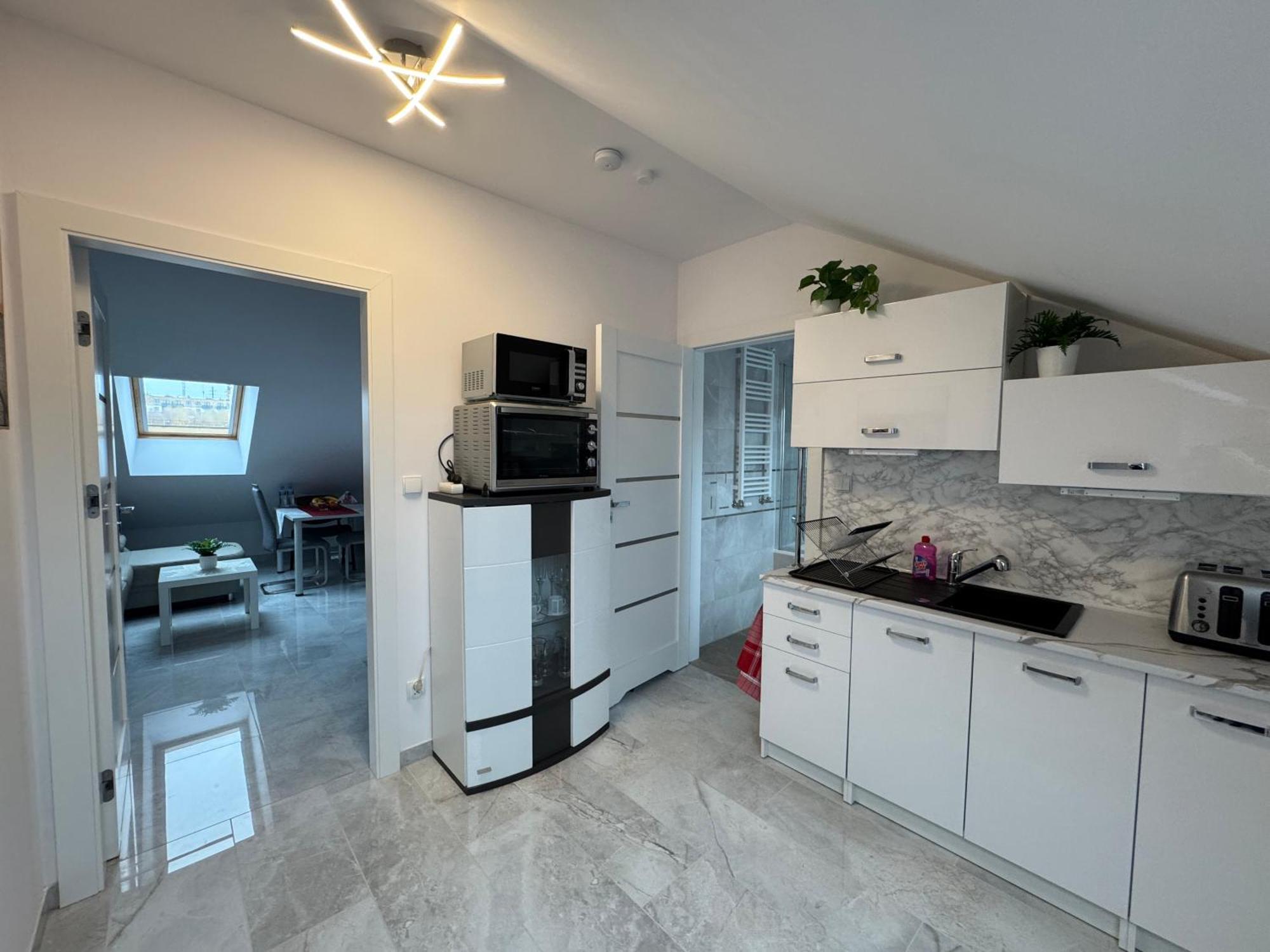 Mit Kueche Und Bad In Apartment Gdansk